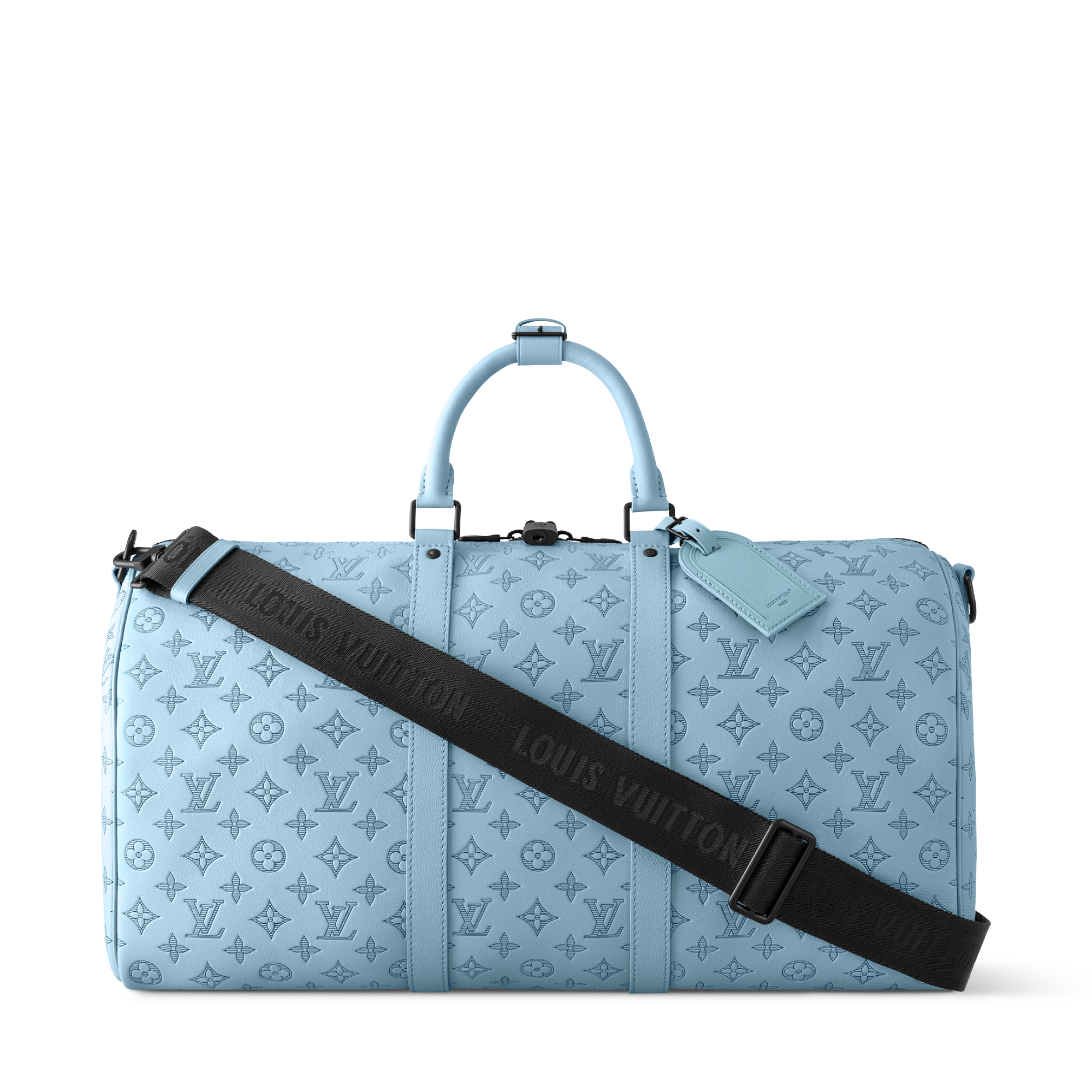 Keepall Bandoulière 50 Monogram Shadow - Men Bags | LOUIS VUITTON